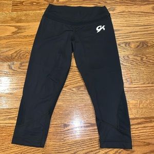 Girls GK Black Capri Pants